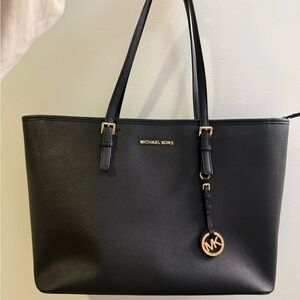 Michael Kors Large Black Leather Laptop Bag - LIKE NEW